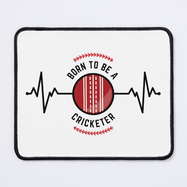 Item preview, Born to be a Cricketer designed and sold by SamLeeArtPrints.