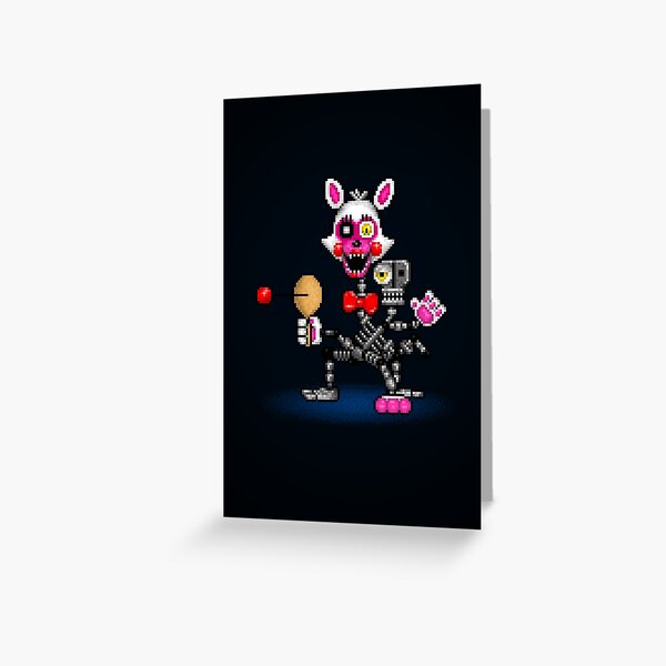 Adventure Nightmare - FNAF World - Pixel Art | Greeting Card