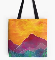 Mountain Scenery Tote Bag