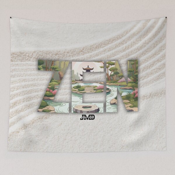 Item preview, Zen 1 on Sand Background designed and sold by Jenson Major.