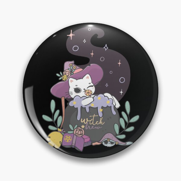 Item preview, Halloween Cat Witch Brew designed and sold by TheFullFantasy.