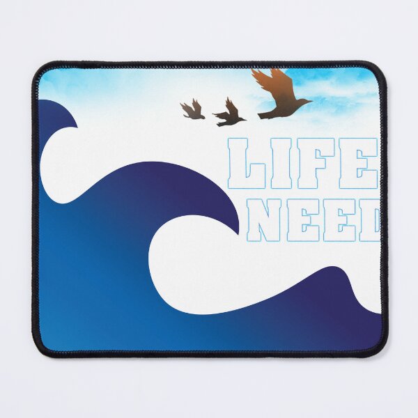 Item preview, Birds flying over the waves designed and sold by Bigrow.