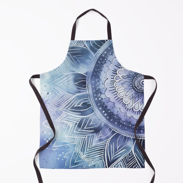 Item preview, Ocean mandala watercolors designed and sold by VeronicArt85.