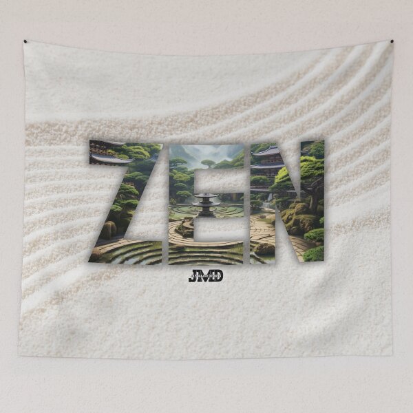 Item preview, Zen 2 on Sand Background designed and sold by Jenson Major.