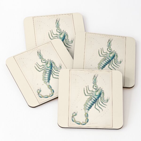 Item preview, Vintage Scorpio Early 19th Century Zodiac designed and sold by JournalOfTales.