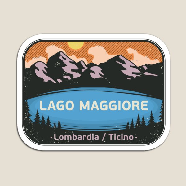 Artikel-Vorschau von Lago Maggiore, Lago Maggiore, Italien - Schweiz, designt und verkauft von studio838.