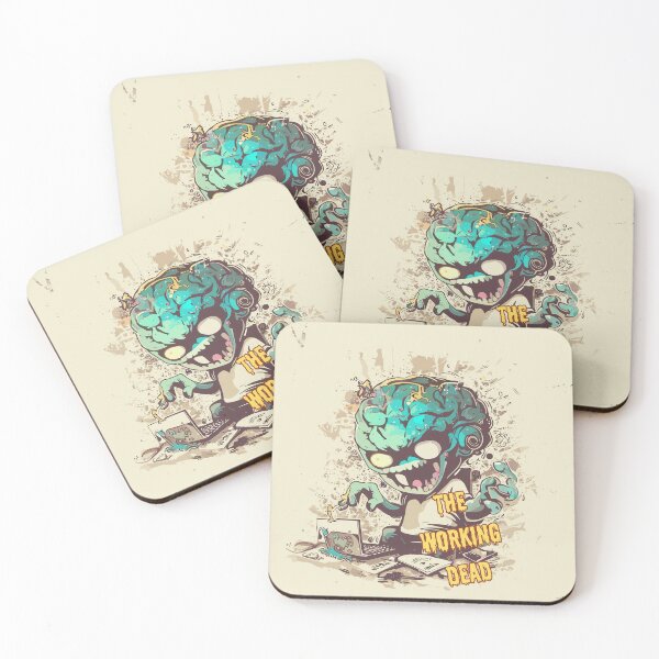 Item preview, The Working Dead - Funny zombie worker designed and sold by TomFrontierArt.