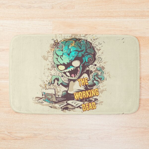 Item preview, The Working Dead - Funny zombie worker designed and sold by TomFrontierArt.