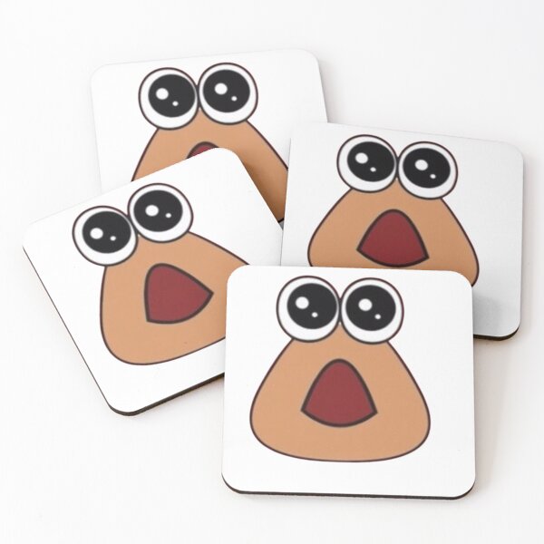 Item preview, Hungy Pou Baby Brown Mobile Virtual Pet:( designed and sold by Neesu.