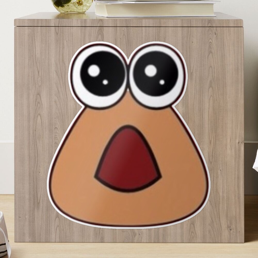 Pou Meme Stickers for Sale