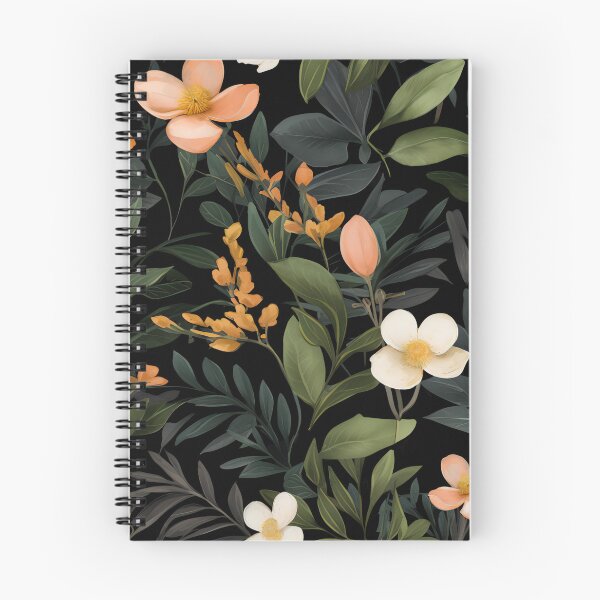 Artikelvorschau, Weißes gelbes Vintages botanisches Blumenmuster entworfen und verkauft von EnigmaStitcher.