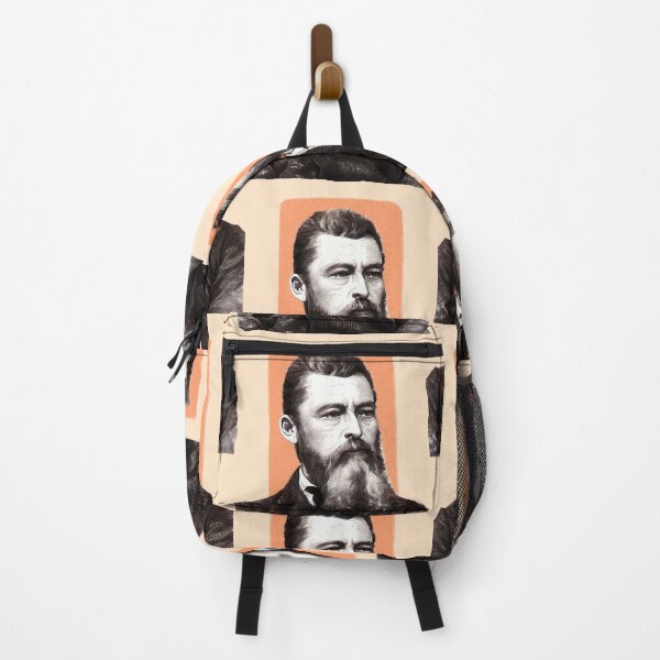 Item preview, German Anthropologist Ludwig Feuerbach - orange - illustration  designed and sold by Litstoy.
