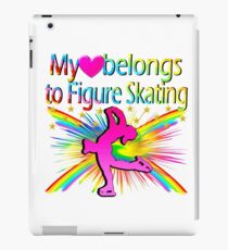 MY HEART BELONGS TO FIGURE SKATING iPad Case/Skin