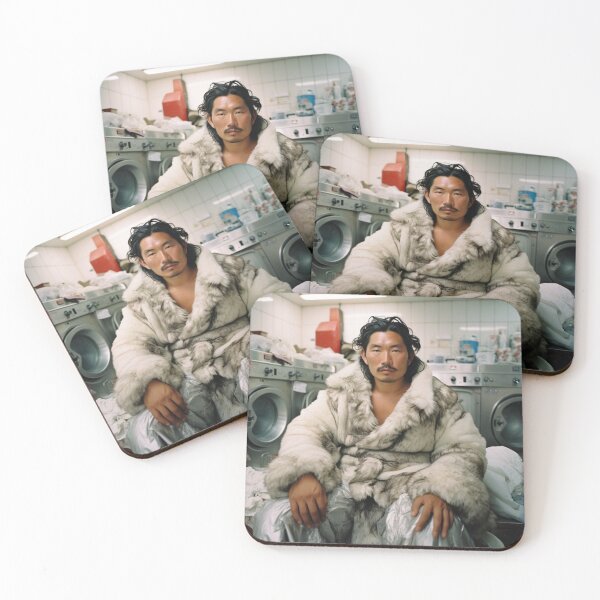 Item preview, Portrait at the launderette designed and sold by JeNoStudio.