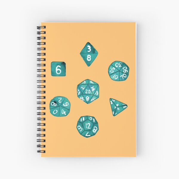 Dice on dice on dice Spiral Notebook