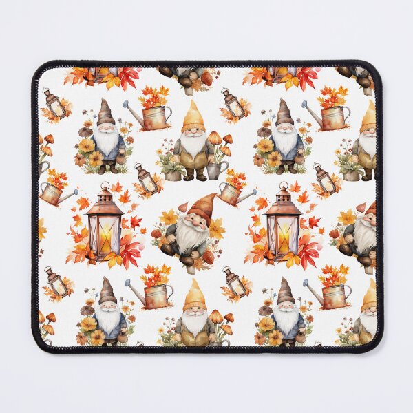 Item preview, Lovely Gnome Centric Fall Repeat Pattern Design designed and sold by MimsTees.