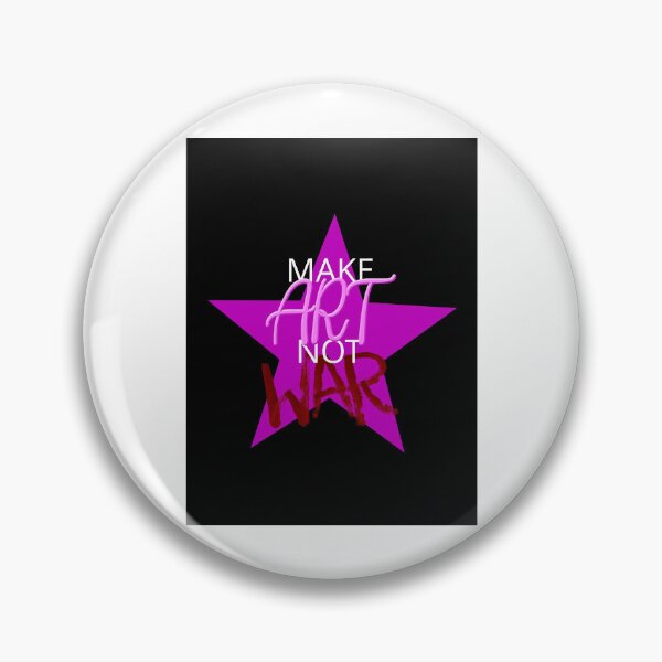 Item preview, Make Art Not War Graphic designed and sold by hitte-unnell.