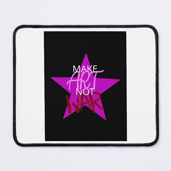 Item preview, Make Art Not War Graphic designed and sold by hitte-unnell.