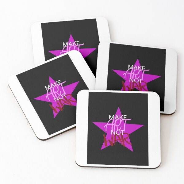 Item preview, Make Art Not War Graphic designed and sold by hitte-unnell.