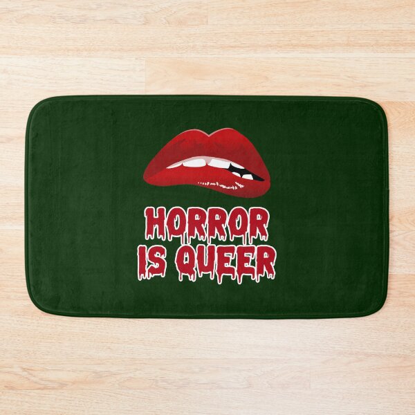 Item preview, Funny Halloween design with a phrase Horror is Queer, a great gift for a friend or yourself designed and sold by berneiceschowal.