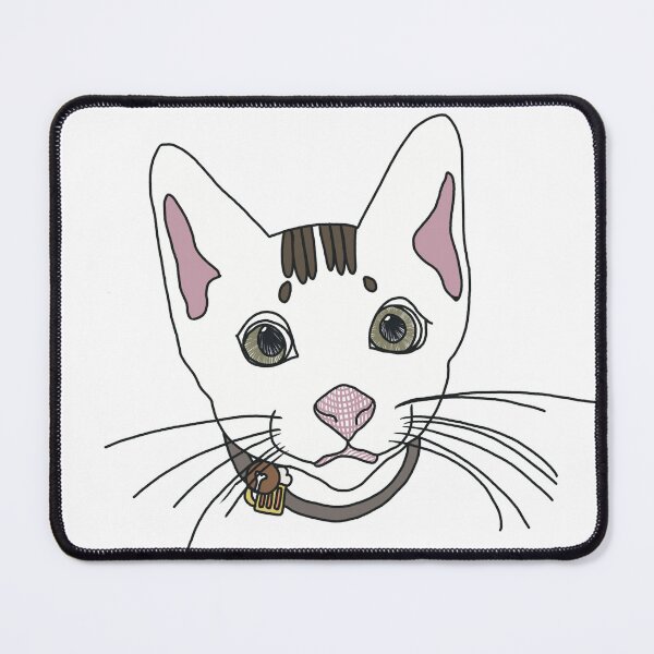 Item preview, Charming and Playful: Cute Cat name Mero designed and sold by paintthings.