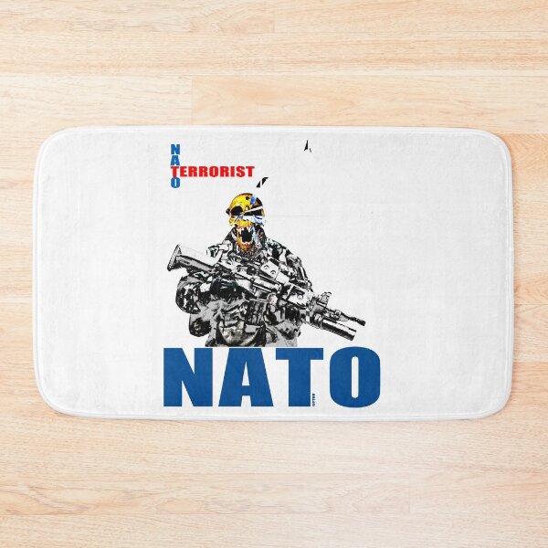 Aperçu de l'œuvre NATO North Atlantic Terrorist Organization NATO EU Warmongers créée et vendue par hitte-unnell.