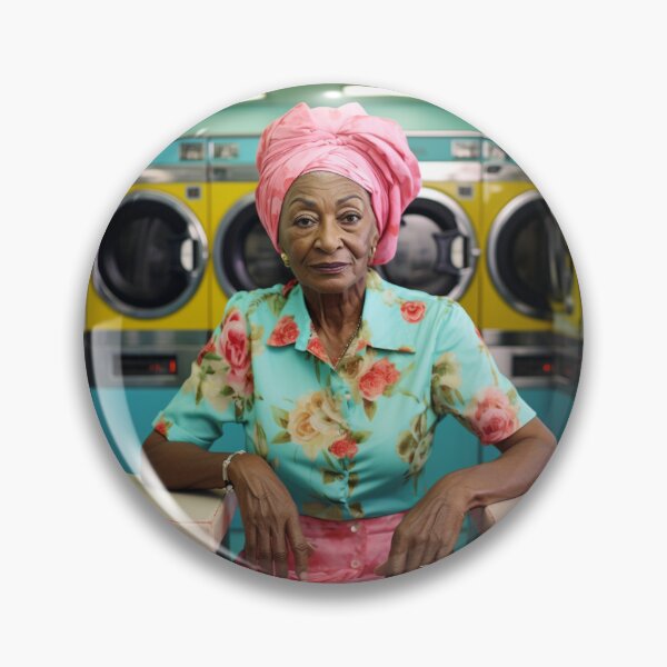 Item preview, Portrait at the launderette designed and sold by JeNoStudio.