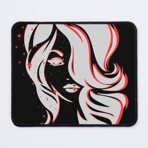 Item preview, Long-haired woman Galactic Sensations designed and sold by Sixcom.