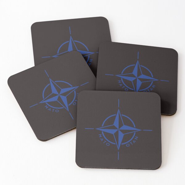 Item preview, NATO NATO Flag Symbol Western Military Alliance designed and sold by hitte-unnell.
