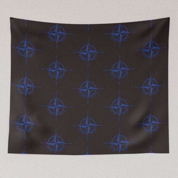 Aperçu de l'œuvre NATO OTAN Flag Symbol Western Military Alliance créée et vendue par hitte-unnell.