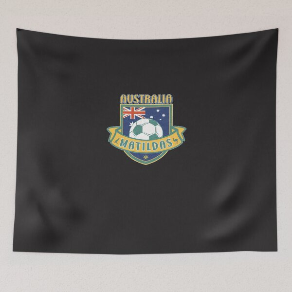 Aperçu de l'œuvre Australian-Womens-Soccer-Crest-(Matildas)--1 créée et vendue par BridgettHalle.