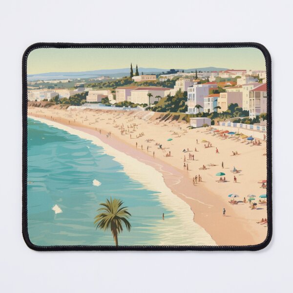 Item preview, A Vintage Travel Illustration of Albufeira - Portugal  designed and sold by GoodOldVintage.