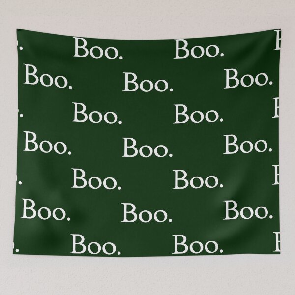 Item preview, Funny, Unenthusiastic, Halloween, Boo (Typography) designed and sold by berneiceschowal.