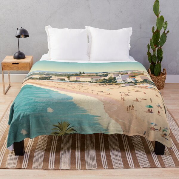 Item preview, A Vintage Travel Illustration of Albufeira - Portugal  designed and sold by GoodOldVintage.