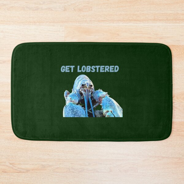 Item preview, get lobstered - blue jumpscare lobster meme  designed and sold by berneiceschowal.