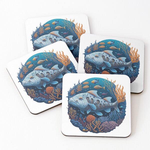 Item preview, Vibrant Marine Life Art designed and sold by NikksCustomArt.
