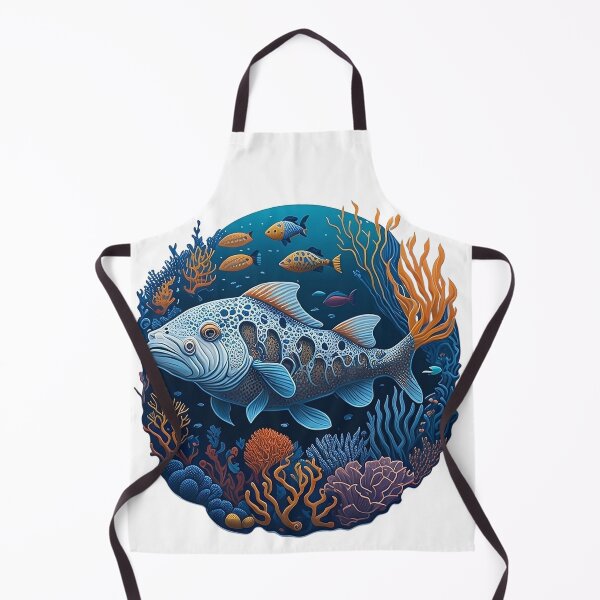 Item preview, Vibrant Marine Life Art designed and sold by NikksCustomArt.