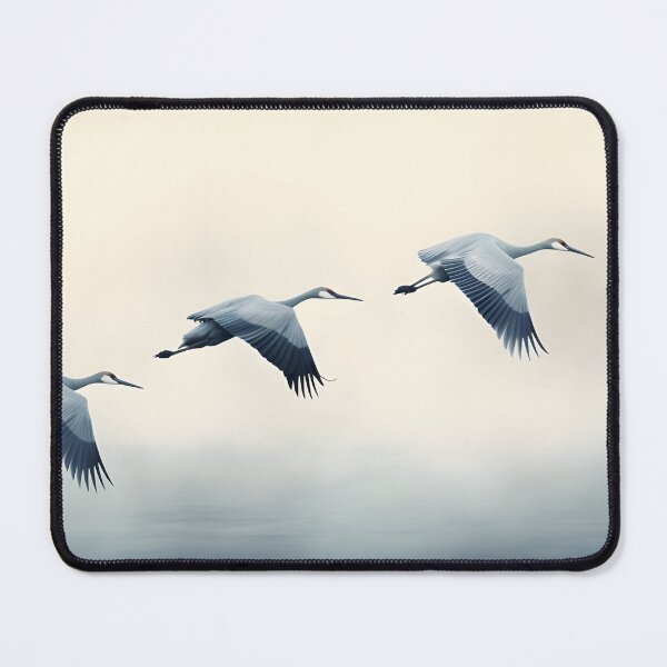 Item preview, Cranes flying designed and sold by akwariuma.