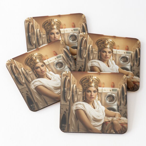 Item preview, Portrait at the laundrette designed and sold by JeNoStudio.