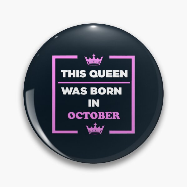 Item preview, Women This Queen Was Born In October Happy Birthday To me  designed and sold by CorinPowlowski.