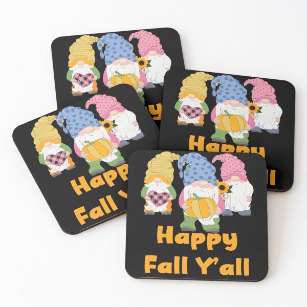 Item preview, Happy Fall Yall Gnomes designed and sold by ArtisShops.