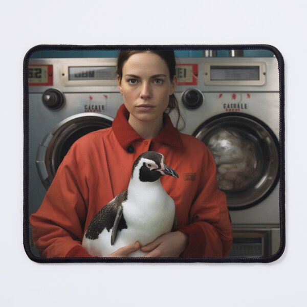 Item preview, Portrait at the laundrette designed and sold by JeNoStudio.
