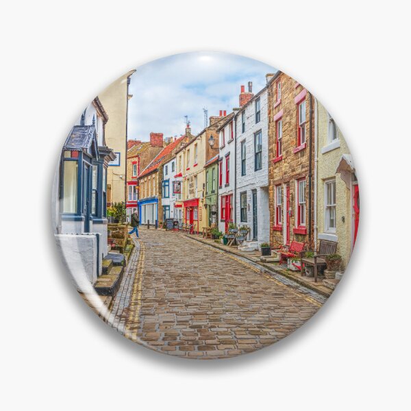 Item preview, Staithes Village, Cobbled Street, Yorkshire, UK designed and sold by Paul Thompson Photography.