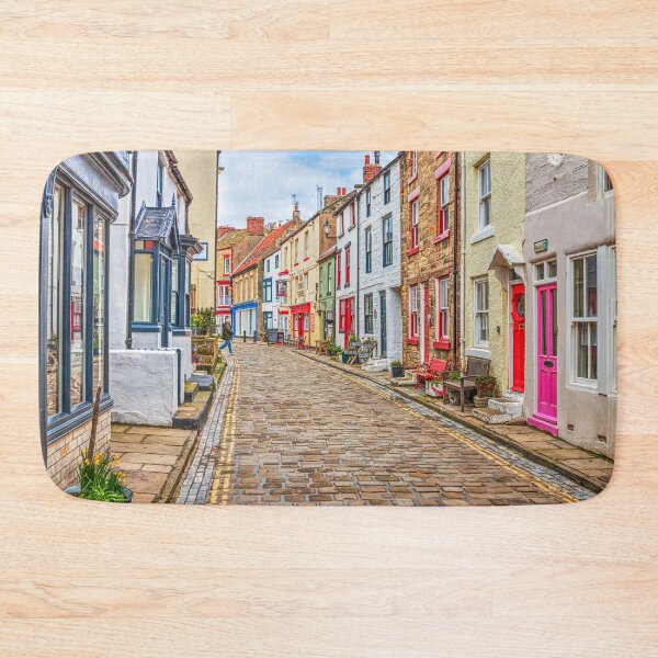 Item preview, Staithes Village, Cobbled Street, Yorkshire, UK designed and sold by Paul Thompson Photography.