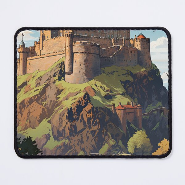 Artikelvorschau, Eine Vintage-Reiseillustration von Edinburgh - Schottland entworfen und verkauft von GoodOldVintage.