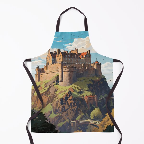 Item preview, A Vintage Travel Illustration of Edinburgh - Scotland designed and sold by GoodOldVintage.