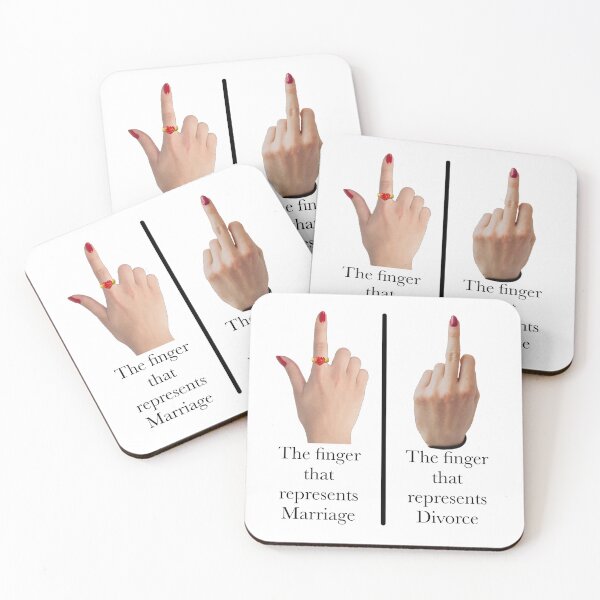 Aperçu de l'œuvre Finger for marriage and divorce créée et vendue par Ben3842.