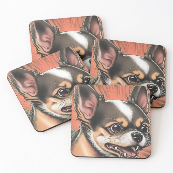 Item preview, Chihuahua Dog Manga Style designed and sold by purrfect pattern.
