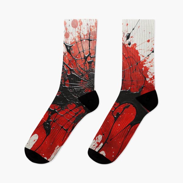 Item preview, Bordeaux Dreams: Red and Black Abstract Reverie print Velvet Moon Cabernet designed and sold by ScarsAndShadows.