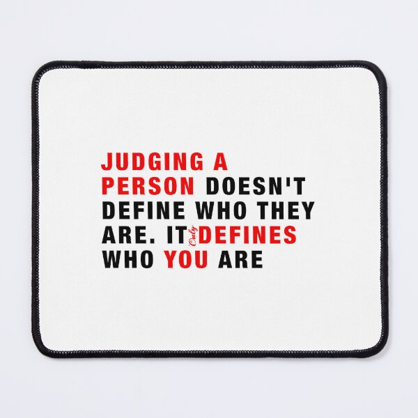 Item preview, Amazing design Judging a person defines you designed and sold by Xmepr.